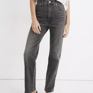 Madewell - The Perfect Vintage Straight Jean in Cosner Wash